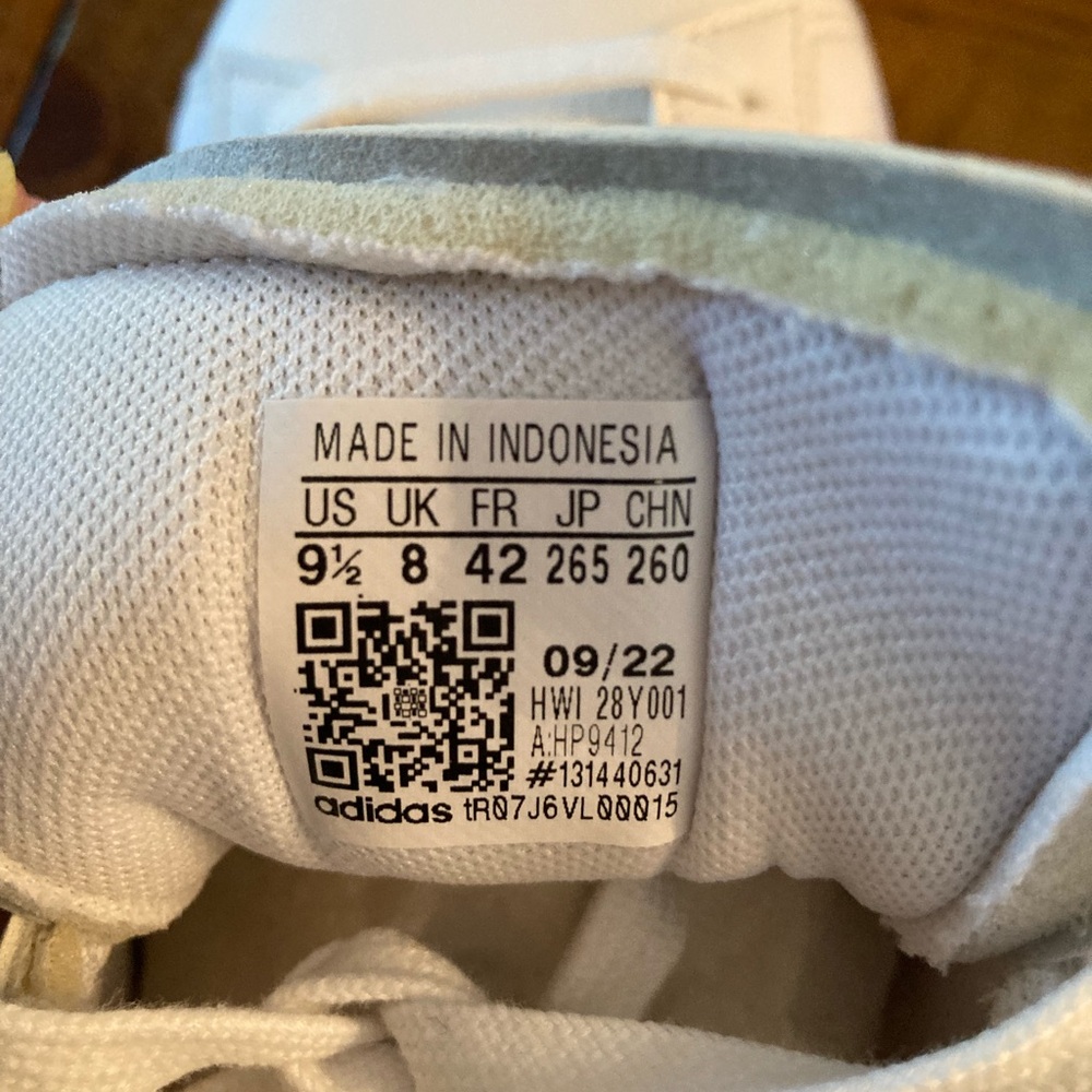 SOLD FARM Rio x Adidas Grand Court 2.0 Tennis Shoe Sneaker Footwear White EU 42 - Picture 10 of 12